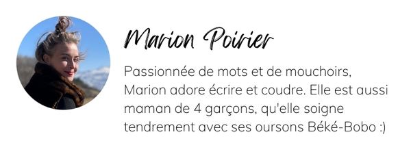 Marion Poirier, maman de 4 garçons :)